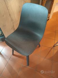 Coppia sedie Odger Ikea colore antracite