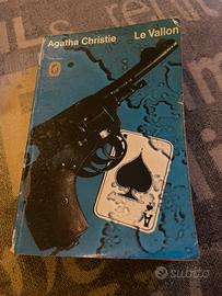 Libro vintage Agatha Christie Le Vallon