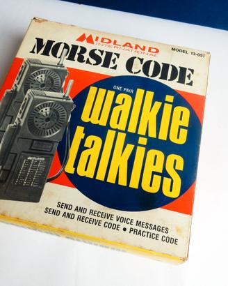 Walkie Talkies Midland Morse