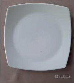 PIATTI CERAMICA BIANCA