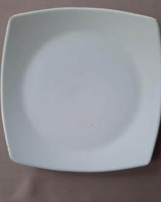 PIATTI CERAMICA BIANCA