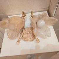 lampadari  da muro  due  steli