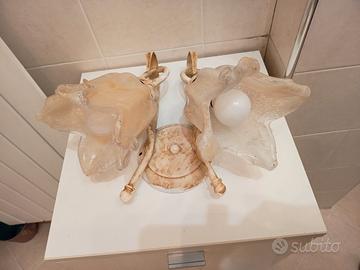 lampadari  da muro  due  steli