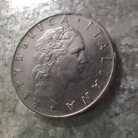 Moneta da 50 lire del 1966 condizioni perfette