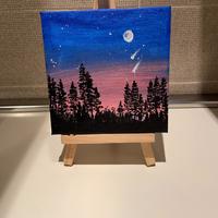 Mini tela con cavalletto