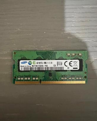 Modulo RAM Samsung DDR3 4GB PC3L-12800S (1600 MHz)