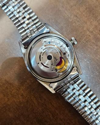 ROLEX DATEJUST LUNETTA ORO 18 KT " SI PERMUTA "
