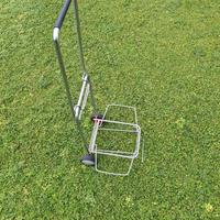 Carrello pieghevole portabagagli.