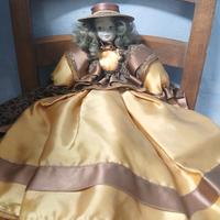 bambola vintage in porcellana 