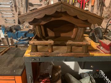 Casetta in legno da appendere