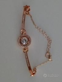 Bracciale punto luce e strass