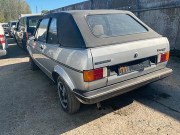 VW Golf GL Prima Serie Cabrio per ricambi