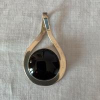 Ciondolo in argento con onice
