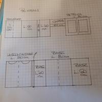 mobiletti per cucina in  Artesia naturale 
