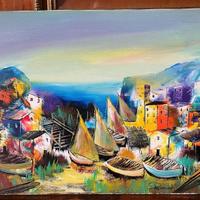 Quadro  Pecoraro Antonino. Riva di Ulcini.