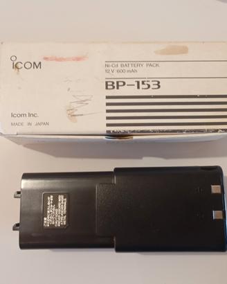Batteria Originale Icom BP-153 12V 600mAh NOS