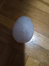 ovetto di quarzo rosa