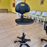 sedia/sgabello da ufficio/tecnico alto