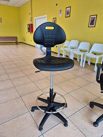 sedia/sgabello da ufficio/tecnico alto