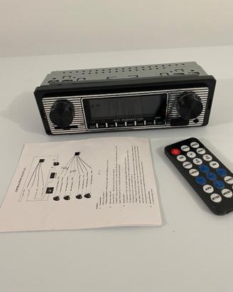 Autoradio stile vintage