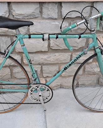 Bicicletta Bianchi verde acqua