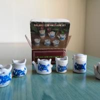 Set 6 miniature porcellane inglesi