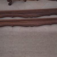 LETTO MATRIMONIALE NOCE BAROCCO PIEMONTESE 300€