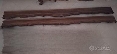 LETTO MATRIMONIALE NOCE BAROCCO PIEMONTESE 300€