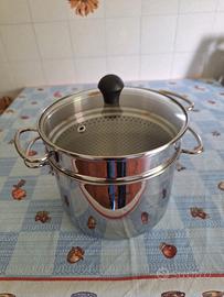 Pentola scolapasta Lagostina 18/10 Pastaiola 5L