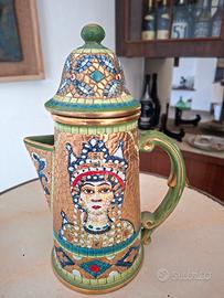 Brocca artistica in stile bizantino, oro zecchino