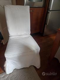 4 Sedie ikea vestite