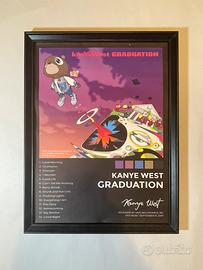 Poster Kanye west Graduation stampa Ye