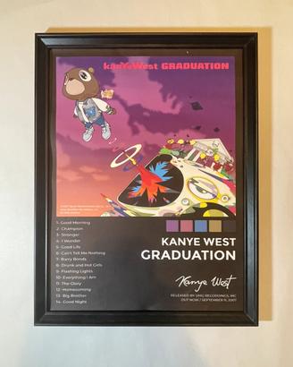 Poster Kanye west Graduation stampa Ye