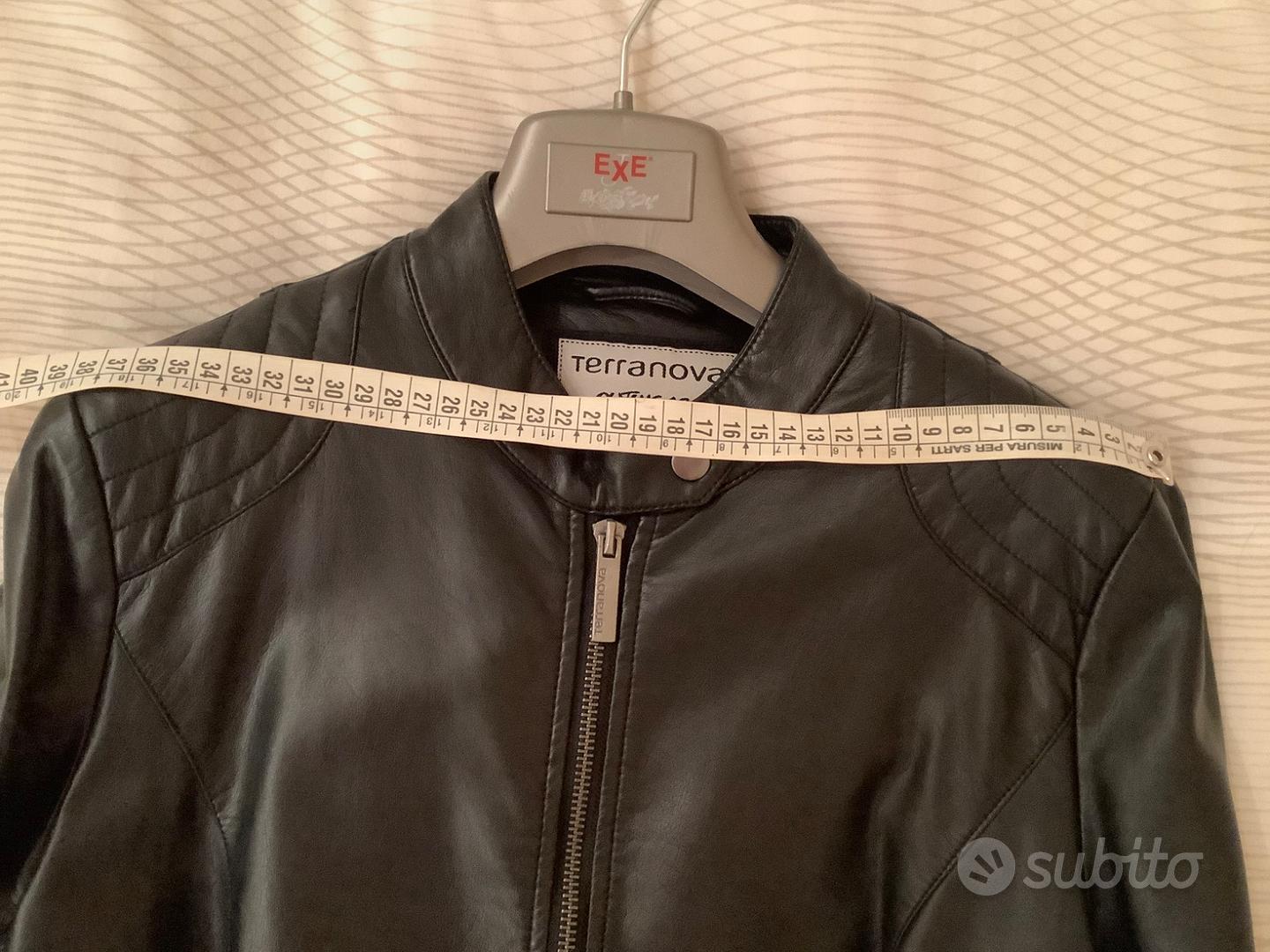 Giacca biker in ecopelle nera Terranova Abbigliamento e