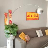 Lampada da terra stile Arco Flos