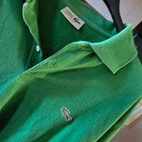 felpa lacoste manica lunga vintage