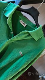 felpa lacoste manica lunga vintage