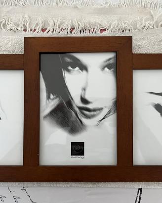Cornice multifoto in legno Mascagni