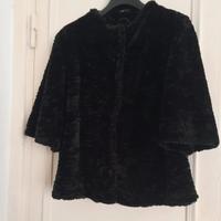 Pinko ecopelliccia eco_astracan nera 42 nuova