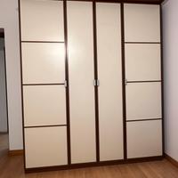 Armadio 4 ante con illuminazione