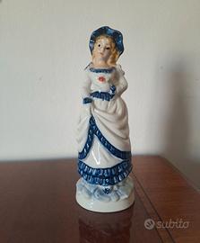  Dama Porcellana Vintage stile Capodimonte