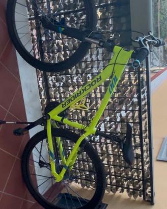 MOUNTAIN BIKE ROCKRIDER ST100 GIALLO FLUO