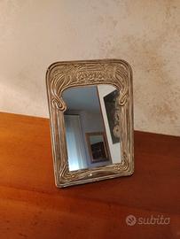 Specchio da tavolo in argento 