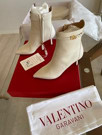 Stivaletti Valentino Garavani VLogo pelle 37