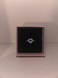 Anello Cuore Blu