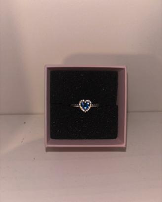 Anello Cuore Blu