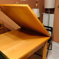 tavola da cucina in legno di faggio originale 