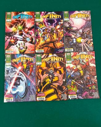 Infinity war Marvel fumetti