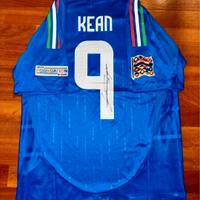 Maglia Kean autografata (con prova)