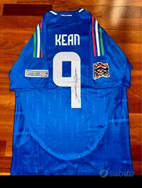 Maglia Kean autografata (con prova)